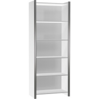 kerkmann Vorbautüren-Set für Regal, 5 Ordnerhöhen, anthrazit