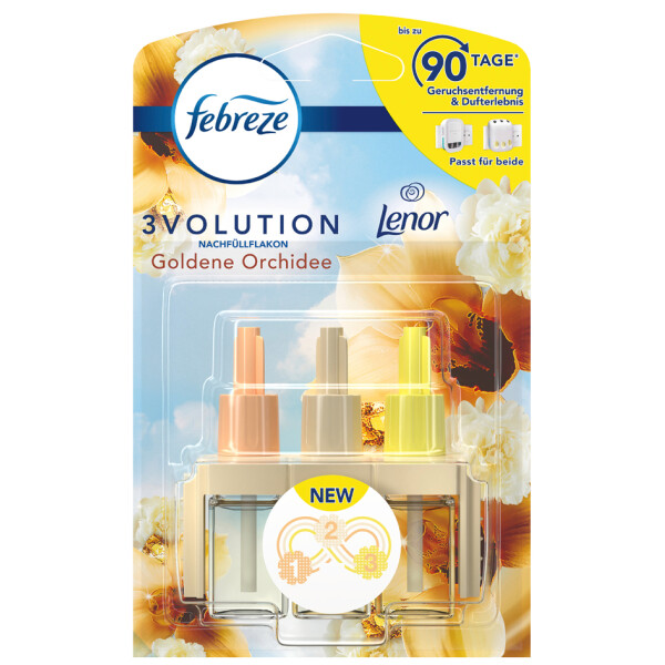 febreze Nachfüllflakon 3Volution, Goldene Orchidee