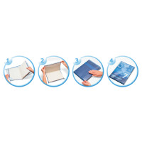 HERMA Buchschoner, (H)305 x (B)560 mm, transparent