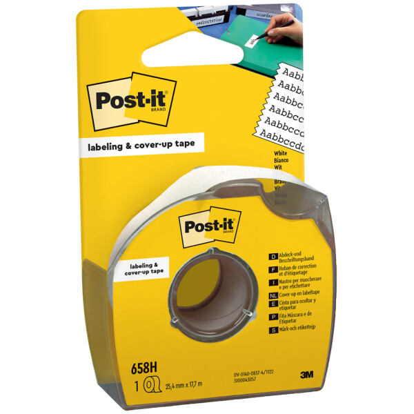 Post-it Korrektur- und Abdeckband, 25 mm x 17,7 m