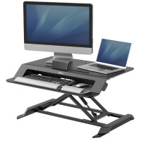 Fellowes Doppel-Monitorarm Lotus, silber