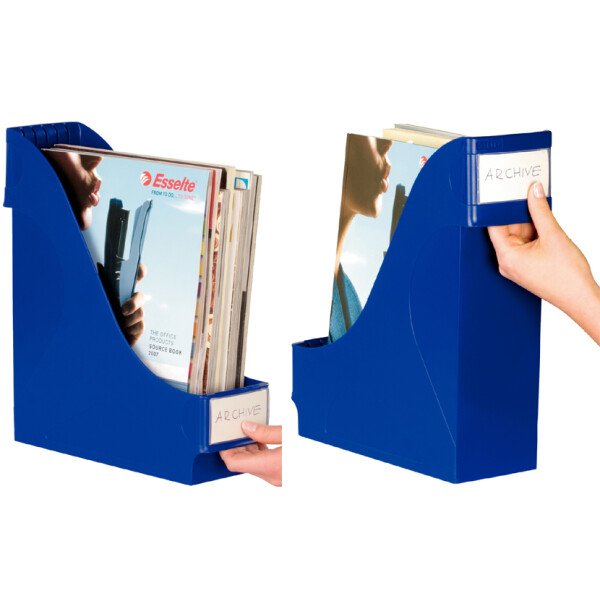 LEITZ Trennwand für Stehsammler extrabreit 2425, rauchtopas