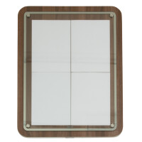 Securit Standfuß für Schaukasten GLASS STAR