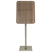 Securit Standfuß für Schaukasten GLASS STAR