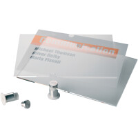 DURABLE Folien CRYSTAL SIGN refill für Türschild 4822