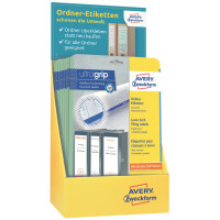 AVERY Zweckform Ordnerrücken-Etiketten, Theken-Display