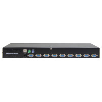DIGITUS KVM Combo Switch USB PS 2, 8-fach, schwarz