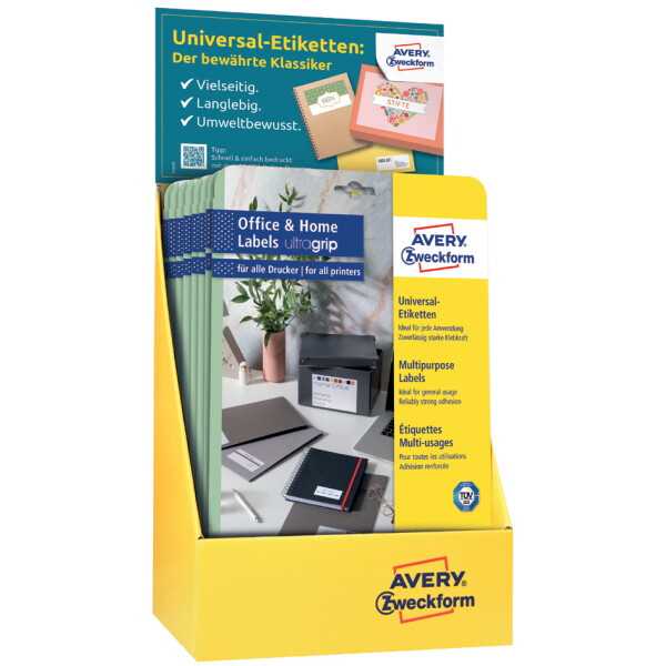 AVERY Zweckform Universal-Etiketten Home-Office, Display