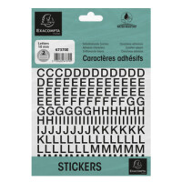 EXACOMPTA Selbstklebebuchstaben A-Z, 20 mm, schwarz