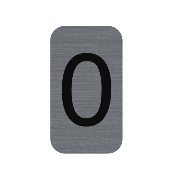 EXACOMPTA Selbstklebeschild Zahl "8", 25 x 44 mm