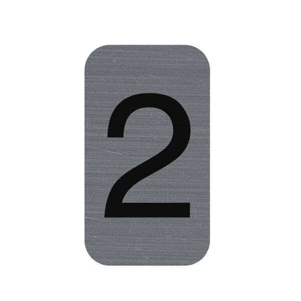 EXACOMPTA Selbstklebeschild Zahl "8", 25 x 44 mm