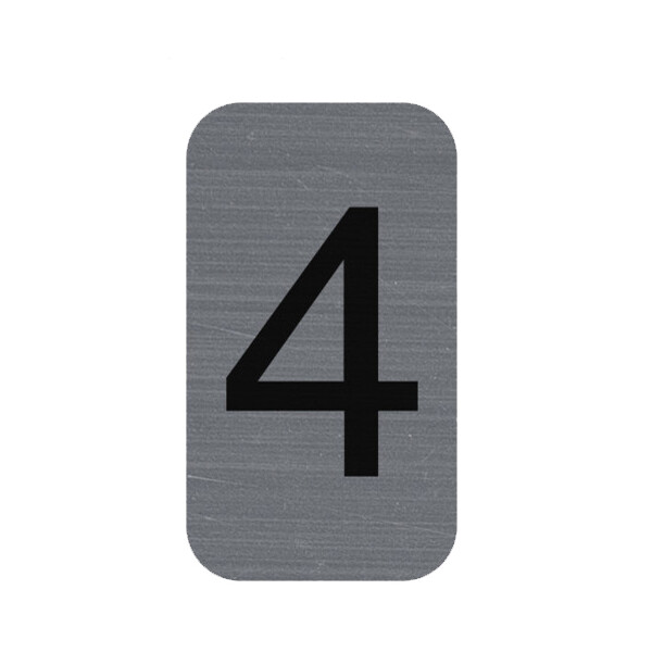 EXACOMPTA Selbstklebeschild Zahl "8", 25 x 44 mm