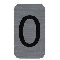 EXACOMPTA Selbstklebeschild Zahl "8", 25 x 44 mm