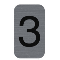 EXACOMPTA Selbstklebeschild Zahl "8", 25 x 44 mm