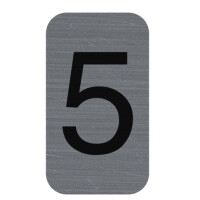 EXACOMPTA Selbstklebeschild Zahl "8", 25 x 44 mm