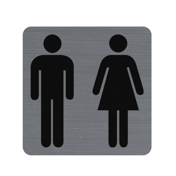 EXACOMPTA Hinweisschild "Toiletten Damen Herren"