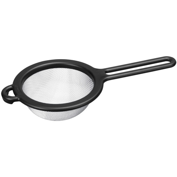 GastroMax Küchensieb, feinmaschig, Durchm.: 80 mm, schwarz