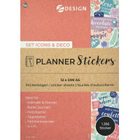 AVERY Zweckform ZDesign Planungs-Sticker "ICONS...