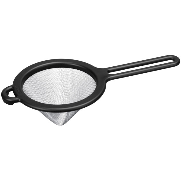 GastroMax Spitzsieb, Durchmesser: 150 mm, schwarz