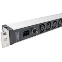 DIGITUS 19" Kaltgeräte-Steckdosenleiste,...