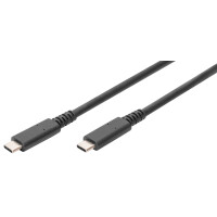 DIGITUS USB 4.0 Anschlusskabel, USB-C - USB-C Stecker, 0,8 m