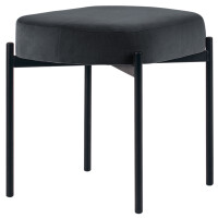 PAPERFLOW Sitzbank GAIA, Größe S, Samtbezug, blau