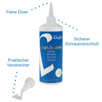 Läufer Bastelkleber, 100 g, Flasche mit Verstreicher
