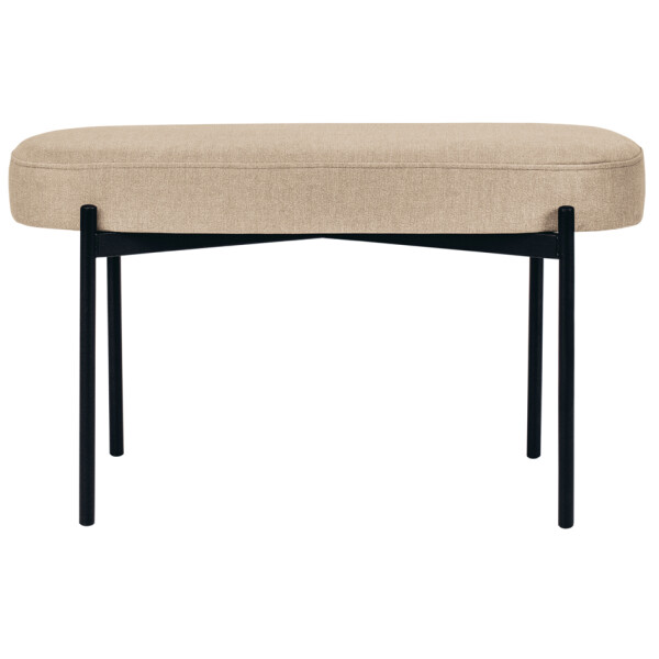 PAPERFLOW Sitzbank GAIA, Größe M, Stoffbezug, rost