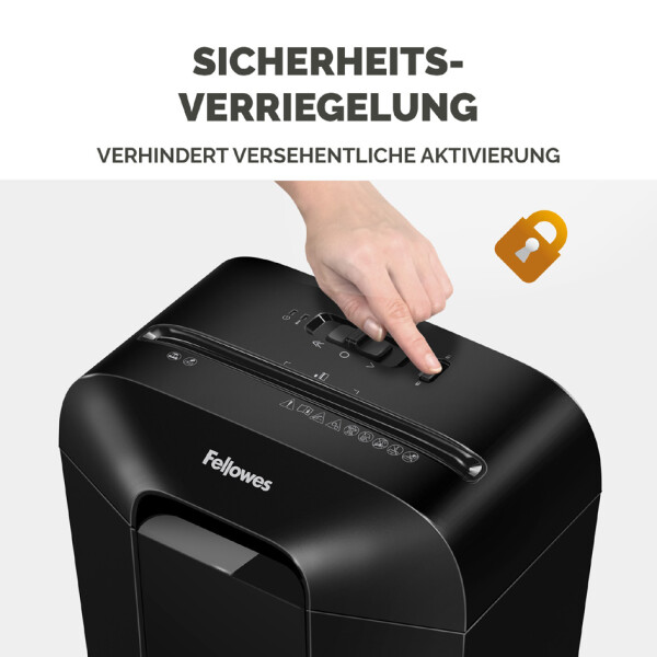 Fellowes Aktenvernichter Powershred LX25, schwarz
