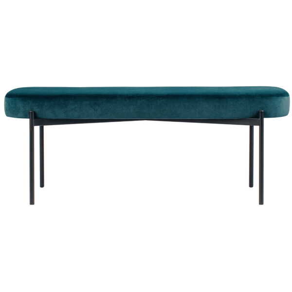 PAPERFLOW Sitzbank GAIA, Größe L, Samtbezug, rot