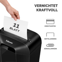 Fellowes Aktenvernichter Powershred LX70, schwarz