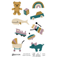 AVERY Zweckform ZDesign Sticker CREATVE "Mom Life"