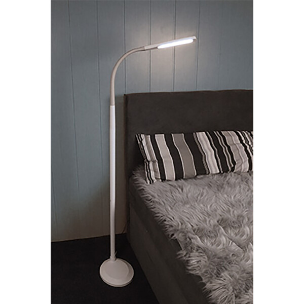 KLEIBER LED-Stehleuchte, 4 Lichtfarben, weiß