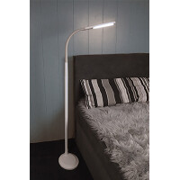 KLEIBER LED-Stehleuchte, 4 Lichtfarben, weiß