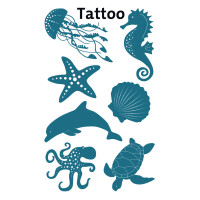 AVERY Zweckform ZDesign KIDS Tattoos "Sealife"