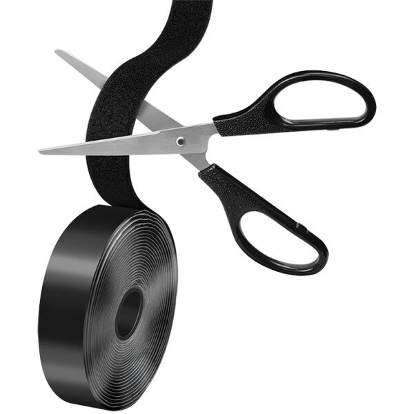 LogiLink Klettband-Set, 2er Set, 25 mm x 5 m, wei&szlig;