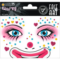 HERMA Face Art Sticker Gesichter "Clown Annie"
