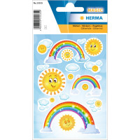 HERMA Sticker MAGIC "Rainbow", aus Folie,...
