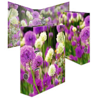 HERMA Motivordner Blumen "Purple Sensation",...