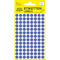AVERY Zweckform Markierungspunkte, ablösbar, 18 mm, blau