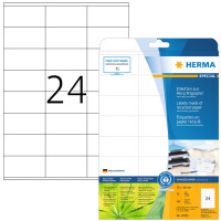 HERMA Universal-Etiketten Recycling, 25,4 x 16 mm, 20 Blatt