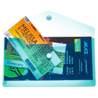 HERMA Dokumententasche, PP, DIN lang, farbig sortiert