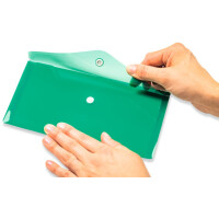 HERMA Dokumententasche, PP, DIN lang, grün
