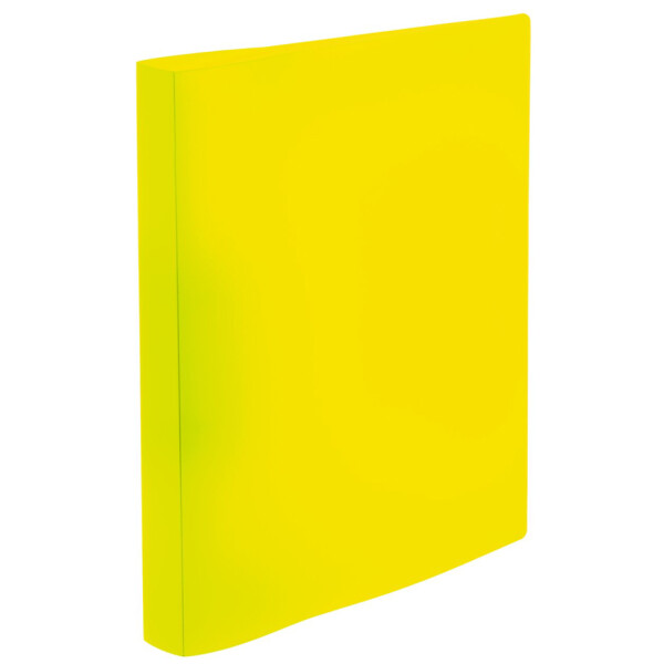 HERMA Ringbuch, DIN A4, 2-Ring, neon-gelb