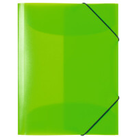 HERMA Eckspannermappe, aus PP, DIN A3, neon-orange