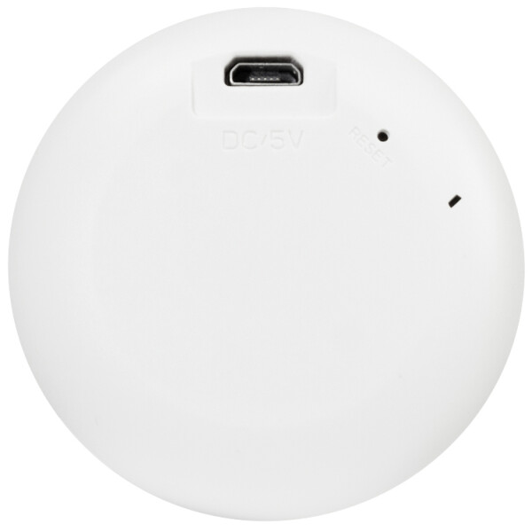LogiLink Wi-Fi Smart SOS-Melder, Tuya kompatibel, weiß blau