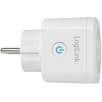 LogiLink Wi-Fi Smart Plug Adapterstecker, 1-fach, weiß