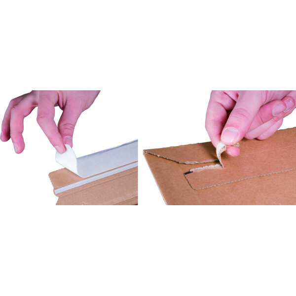 SMARTBOXPRO Versandtasche, Wellpappe, braun, DIN B4