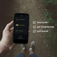 LogiLink Wi-Fi Smart Fernsteuerung, Tuya kompatibel, schwarz