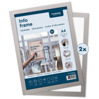 EUROPEL Magnetrahmen INFO FRAME, DIN A4, schwarz